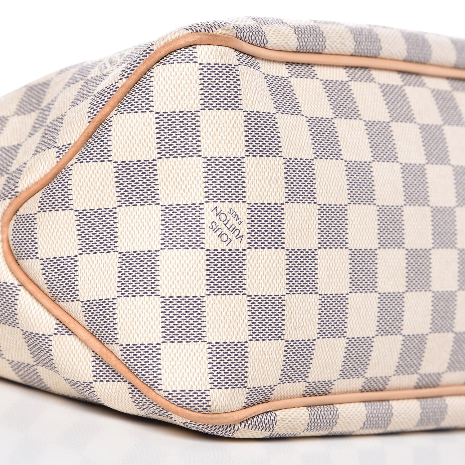 Louis Vuitton Damier Azur Delightful MM Rose Ballerine 9 of 14