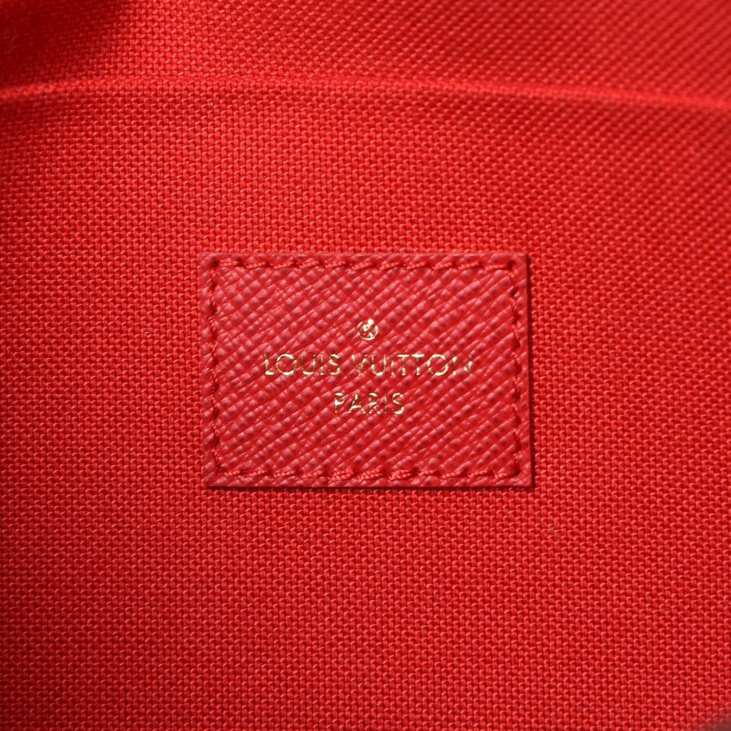 Louis Vuitton Damier Ebene Pochette Felicie Chain Wallet 6 of 8