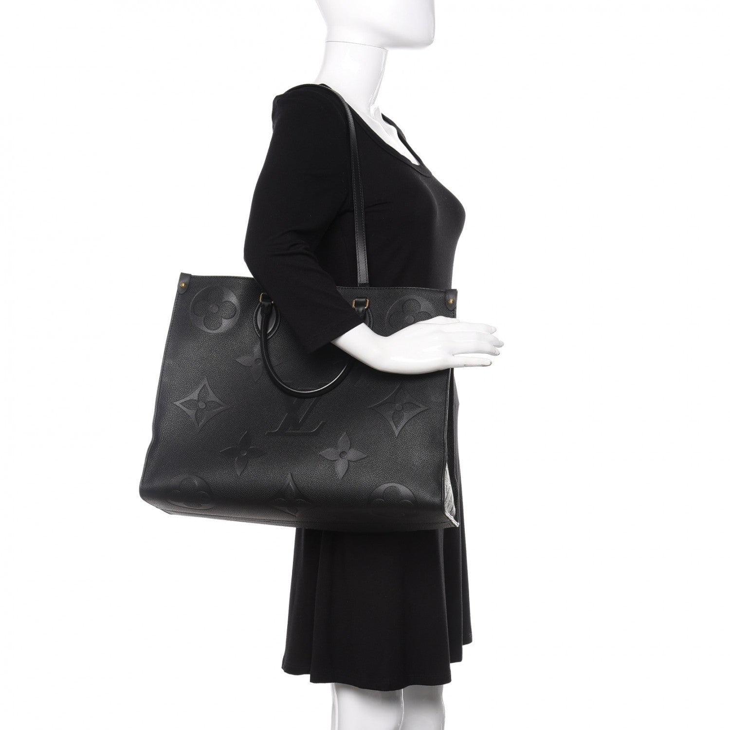Louis Vuitton Empreinte Monogram Giant Onthego GM Black 2 of 10