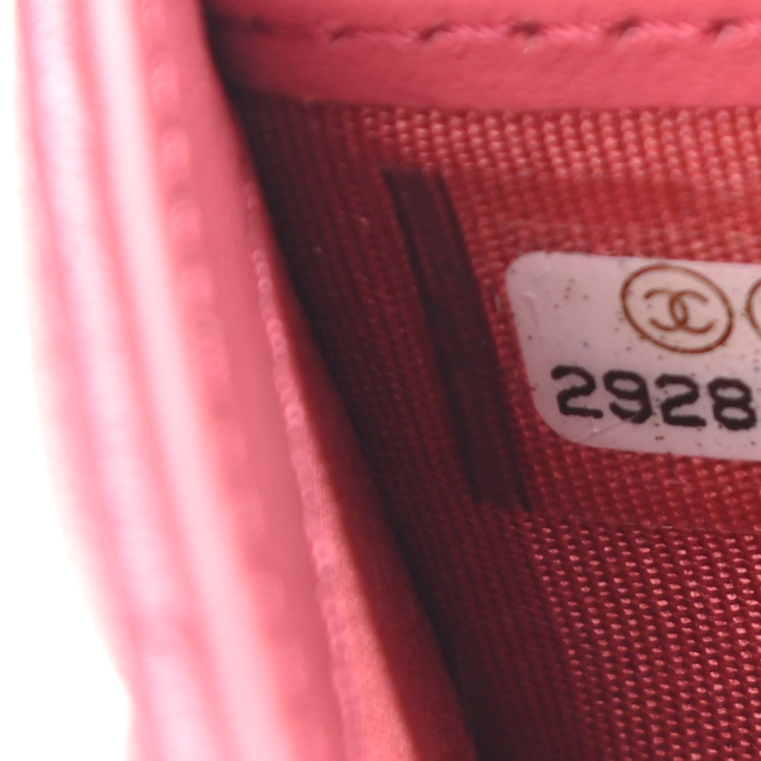 Chanel Lambskin Quilted Chanel 19 Flap Wallet Pink 8 of 9