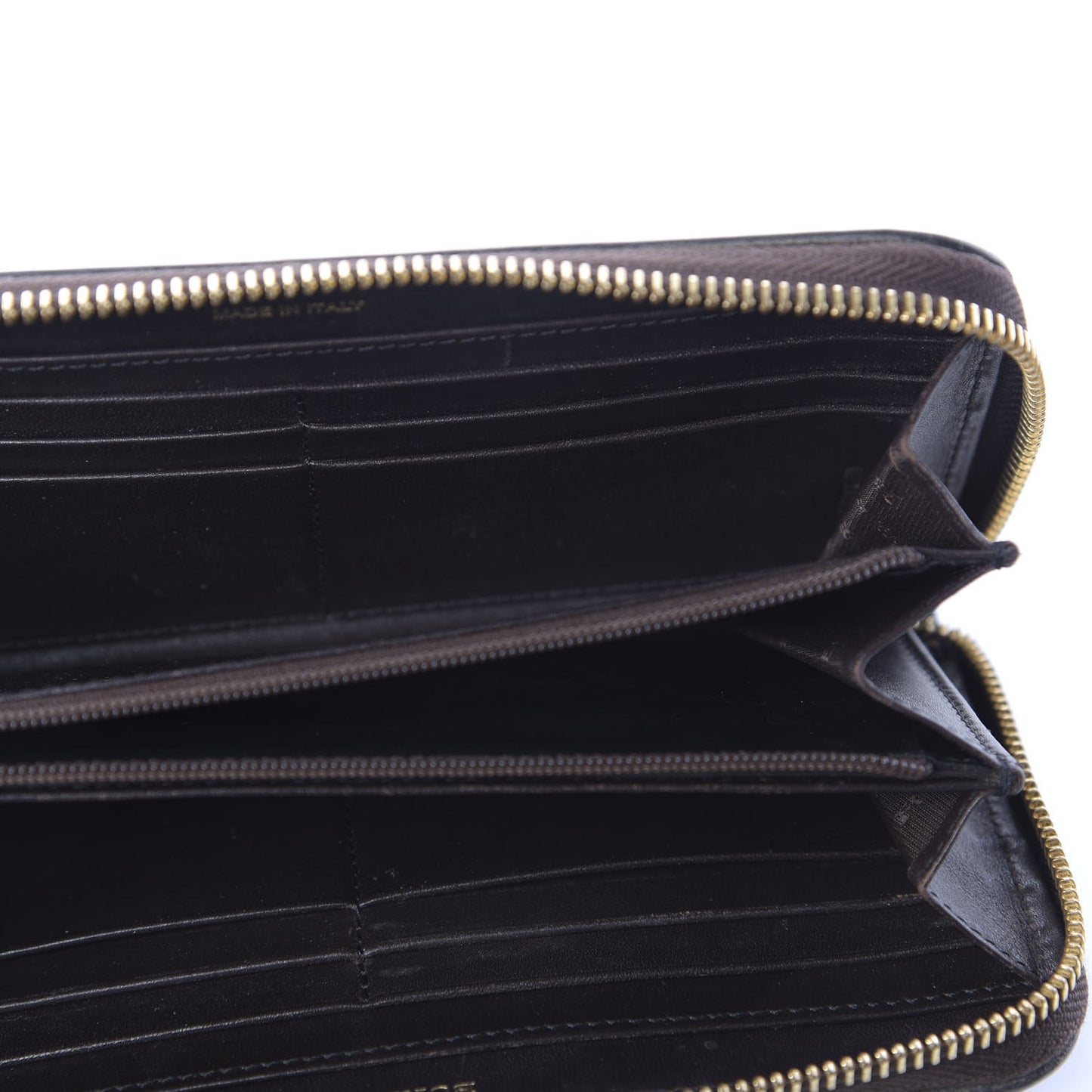 Haymarket Check Large Ziggy Zip Around Wallet Chocolate