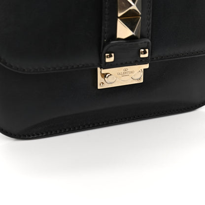 Valentino Garavani Vitello Small Glam Lock Rockstud Flap Black 12 of 15
