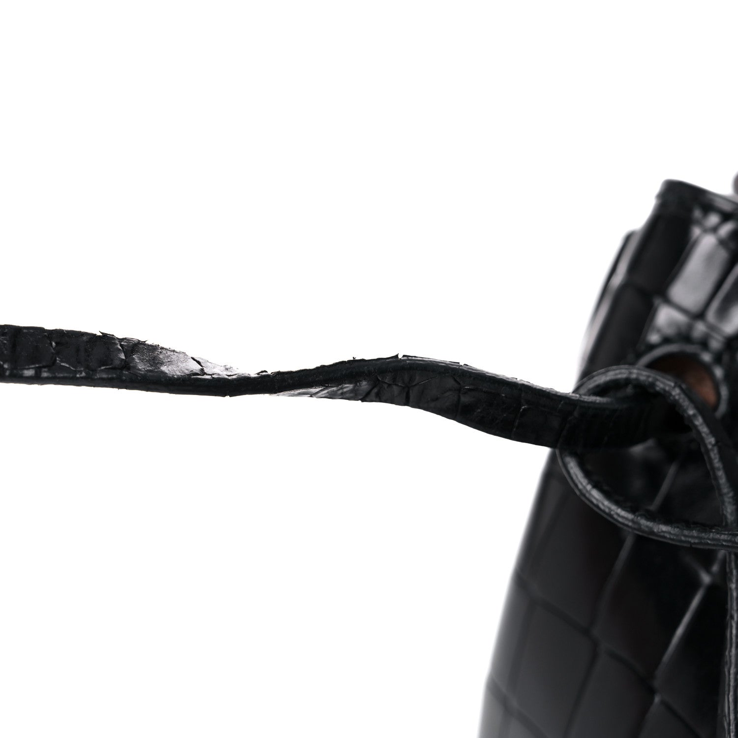 Alaia Alligator Rose-Marie 19 Bag Black 13 of 13