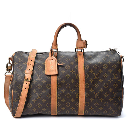 Louis Vuitton Monogram Keepall Bandouliere 45 1 of 12