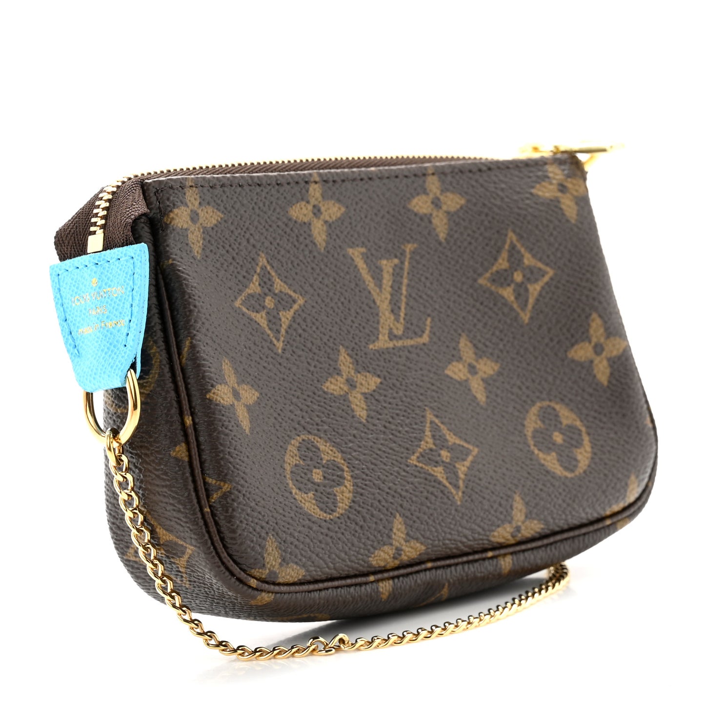 Monogram 2022 Christmas Animation Tokyo Mini Pochette Accessories Blue