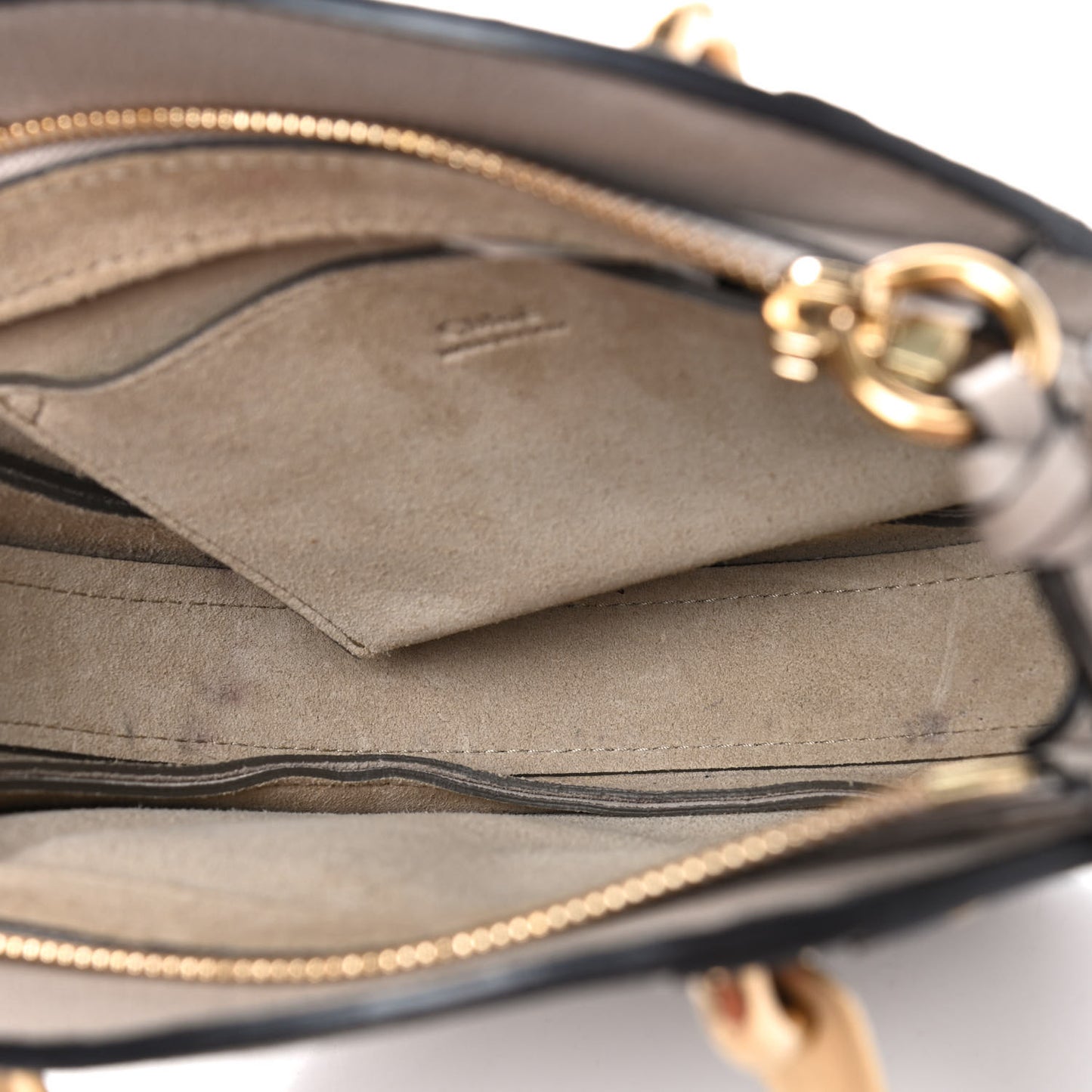 Calfskin Suede Small Pixie Bag Motty Grey