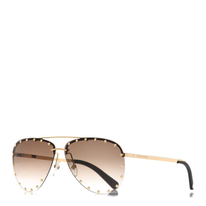 Louis Vuitton The Party Aviator Gradient Sunglasses Z0914U Brown 1 of 9