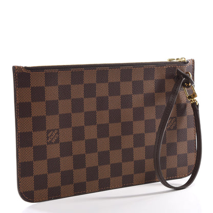 Louis Vuitton Damier Ebene Neverfull MM GM Pochette 2 of 8