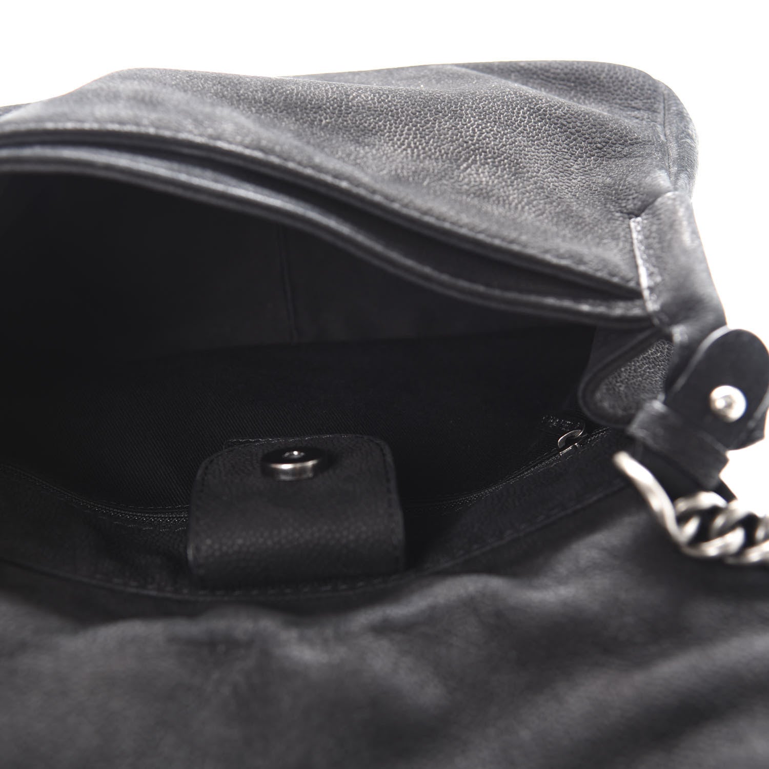 Chanel Iridescent Caviar Large Flap Black 5 of 10