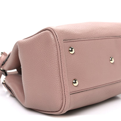 Gucci Pebbled Calfskin Small Soho Shoulder Bag Light Pink 9 of 11