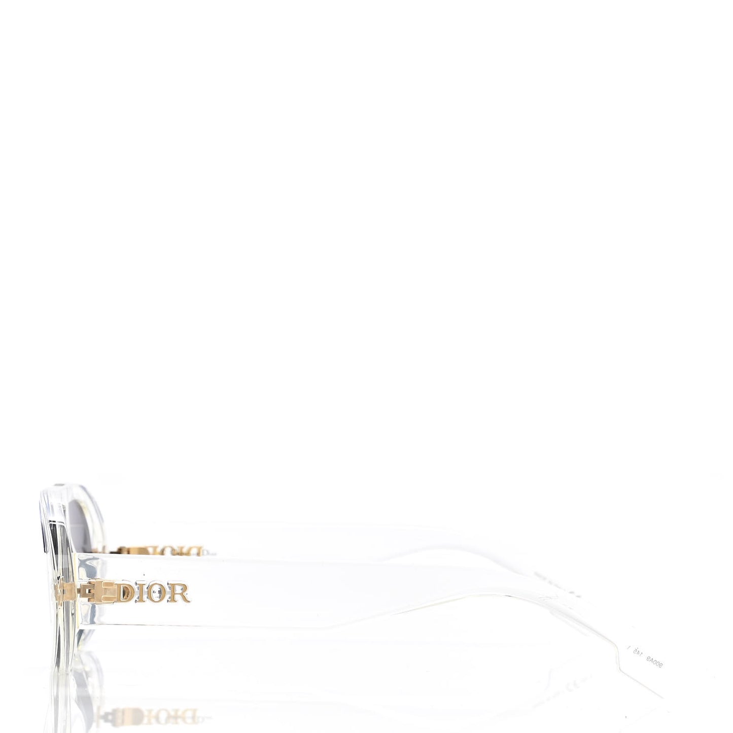 Acetate Oblique Oval Sunglasses
