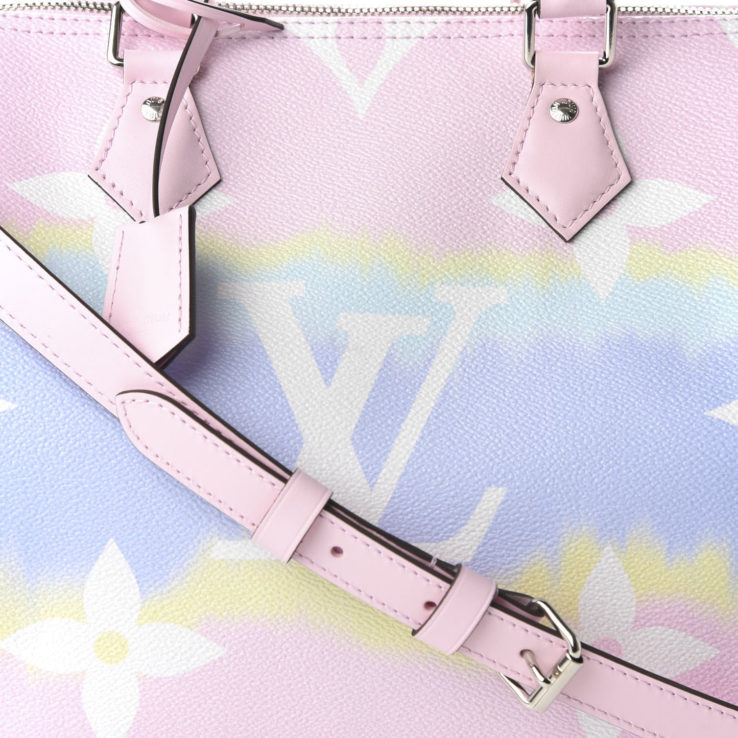 Monogram Escale Speedy Bandouliere 30 Pastel