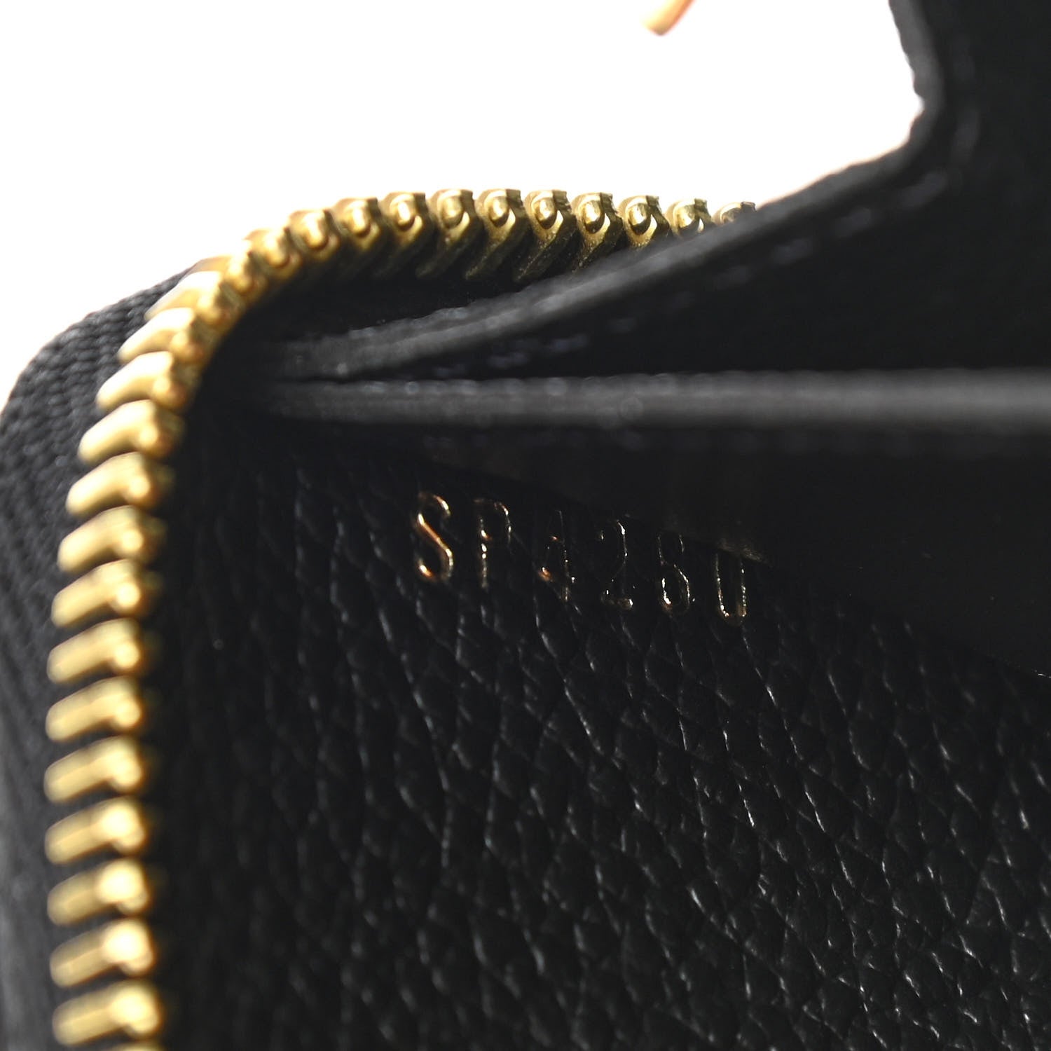 Louis Vuitton Empreinte Clemence Wallet Black 7 of 8
