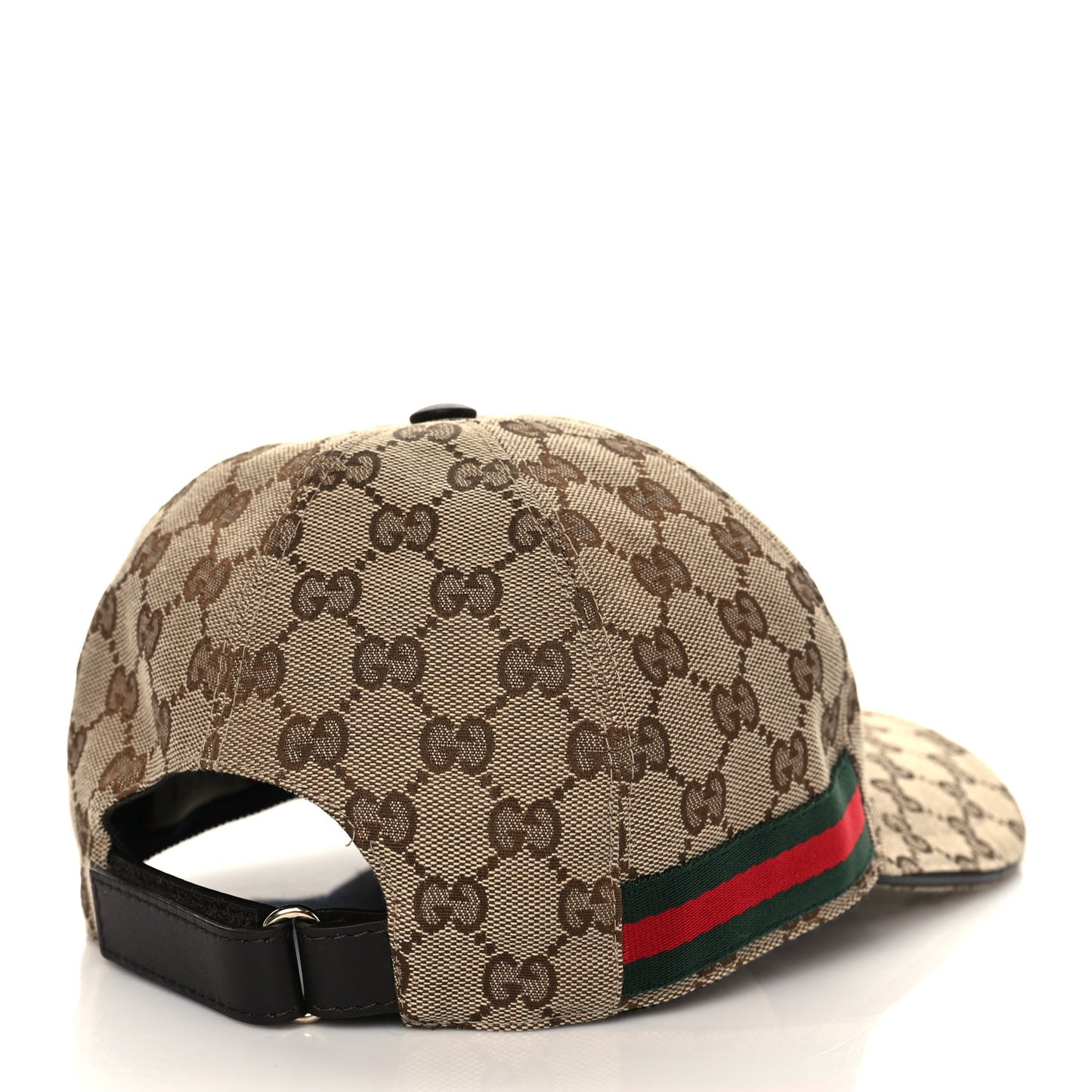 Monogram Web Baseball Hat M Beige Cocoa