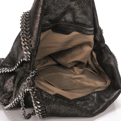 Stella McCartney Shaggy Deer Big Falabella Tote Black 6 of 7