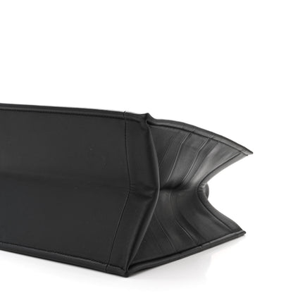 Christian Dior Calfskin Embossed Medium Book Tote Black 10 of 11