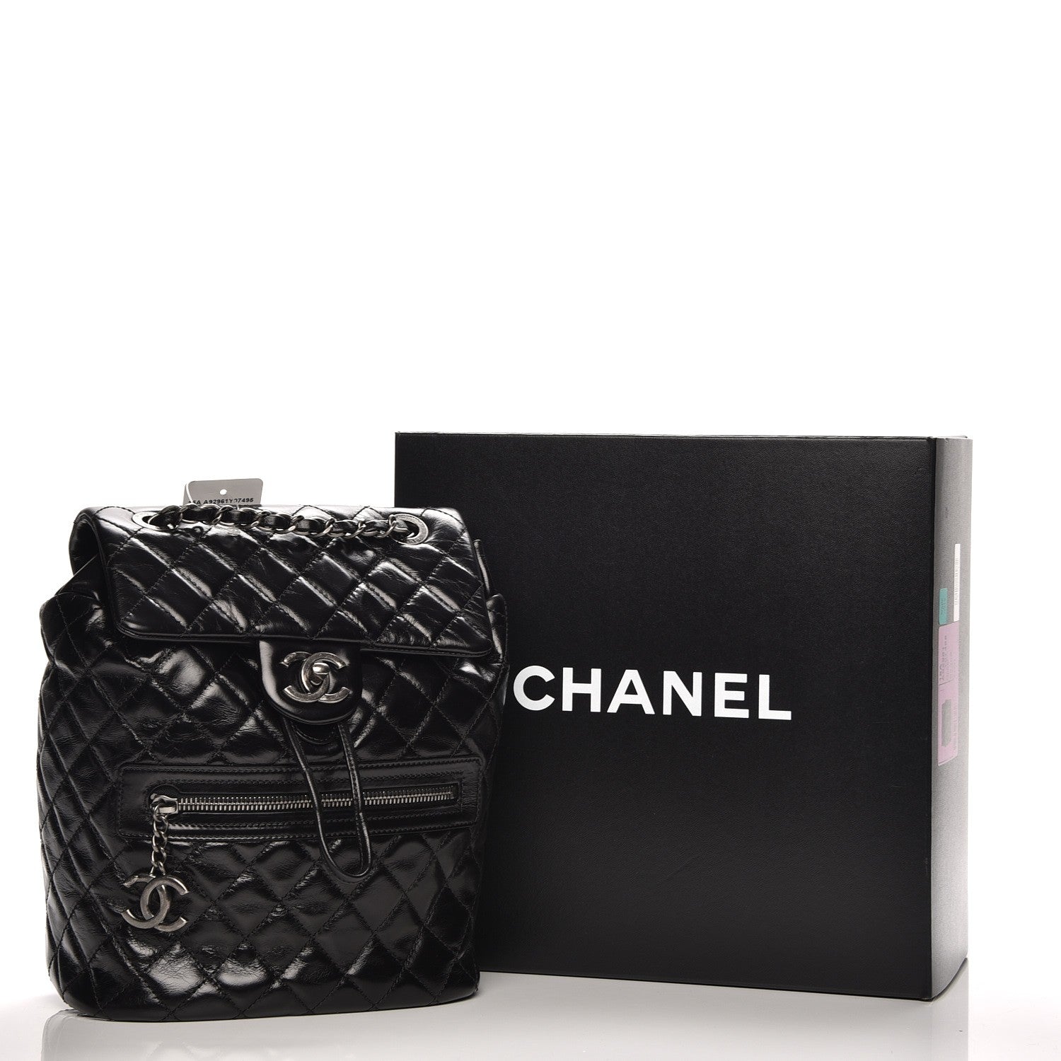 Chanel Calfskin Quilted Small Salzburg Mountain Backpack Black 8 of 8