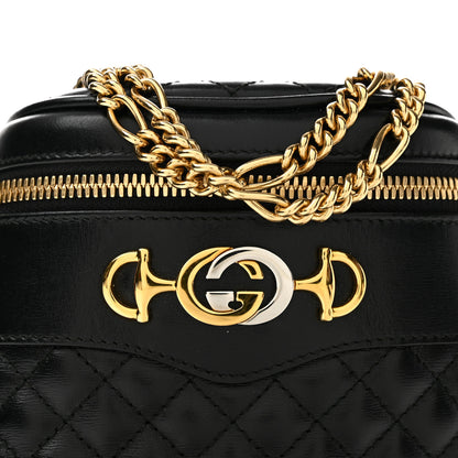 Gucci Calfskin Trapuntata Zumi Belt Bag Black 12 of 13