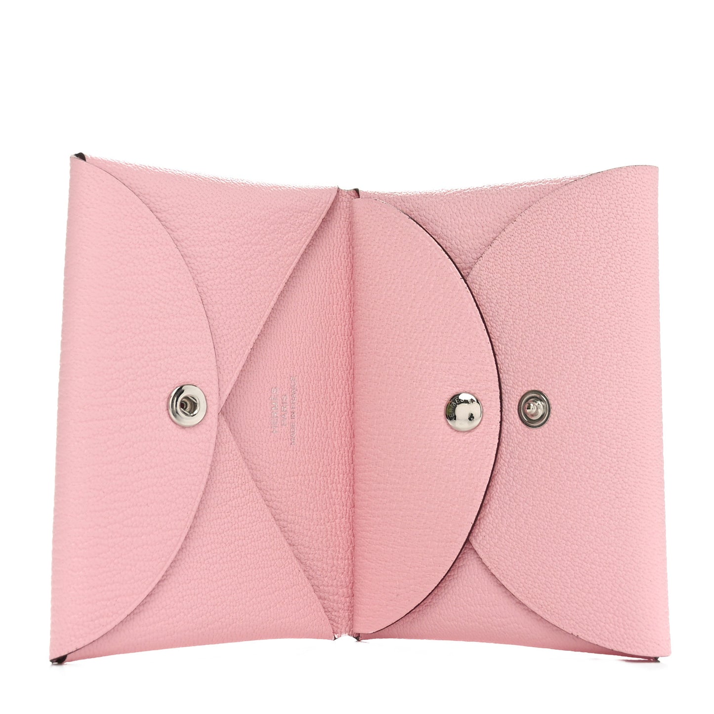 Chevre Mysore Calvi Duo Card Case Rose Sakura