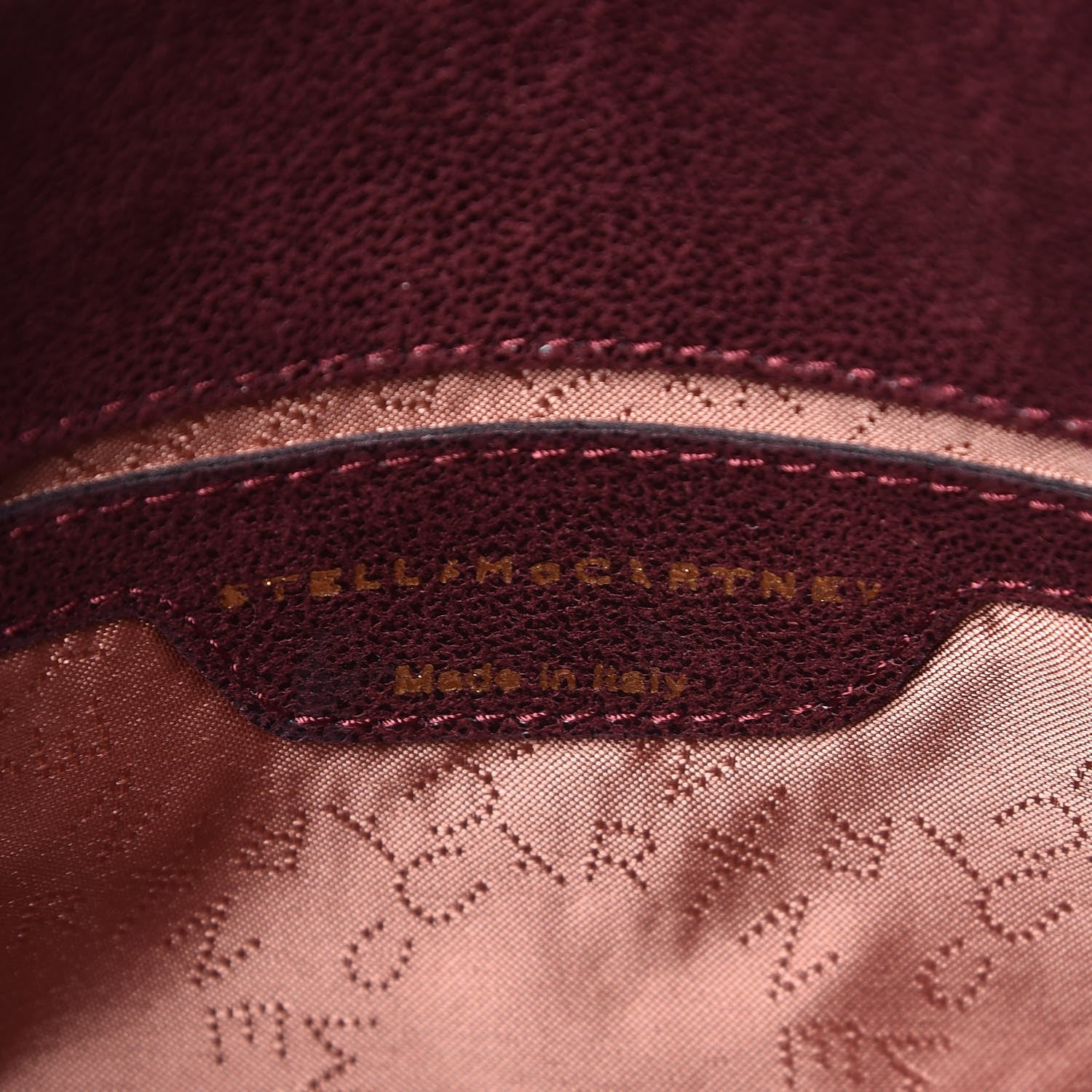 Stella McCartney Shaggy Deer Falabella Crossbody Bag Plum 6 of 7