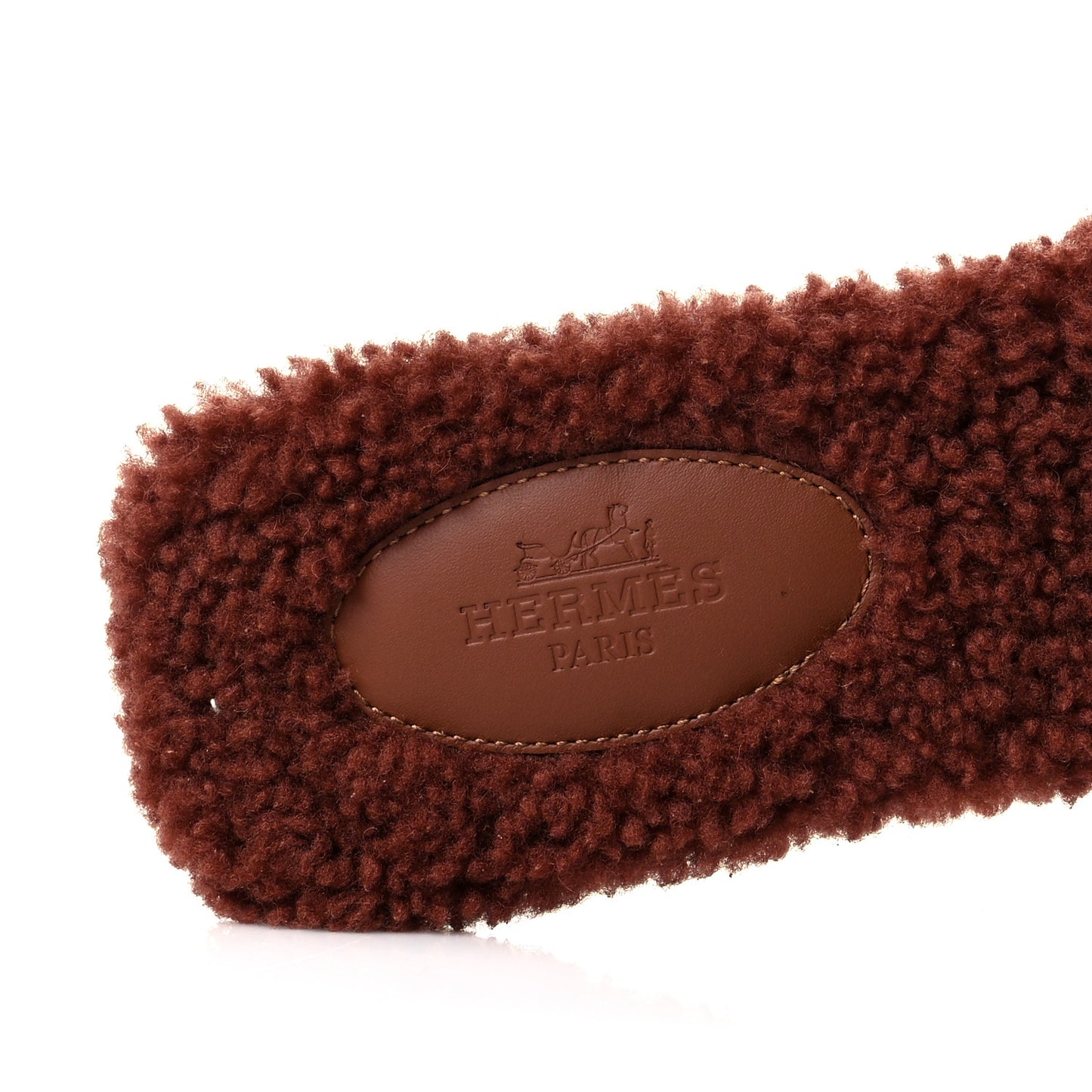 Woolskin Oran Sandals 37.5 Cognac