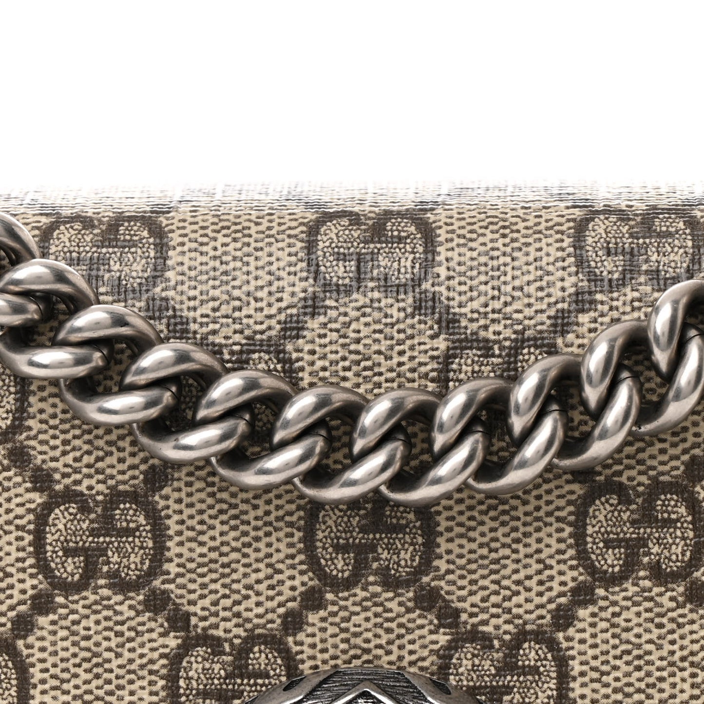 GG Supreme Monogram Mini Dionysus Shoulder Bag Black