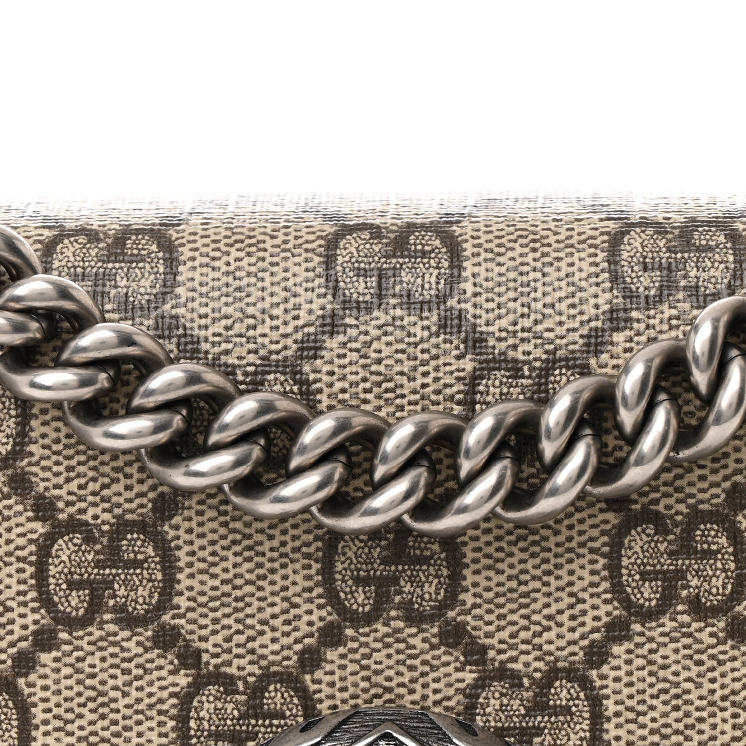 Gucci GG Supreme Monogram Mini Dionysus Shoulder Bag Black 7 of 9