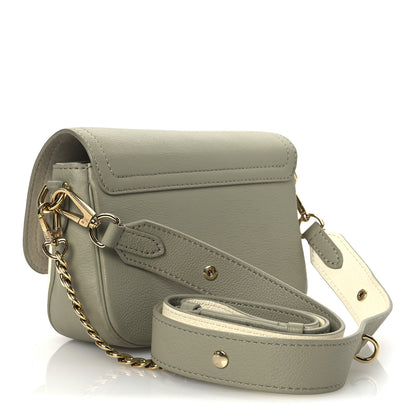 Louis Vuitton Grained Calfskin Lockme Tender Asnieres Green 3 of 13