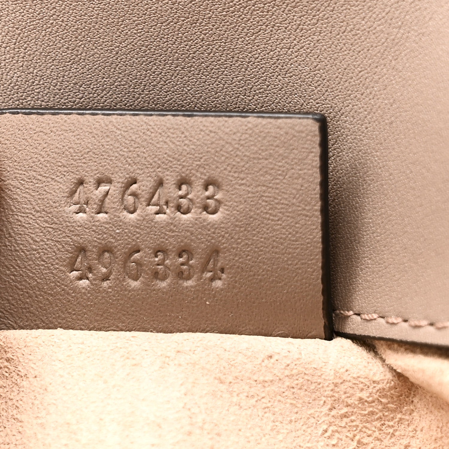 Gucci Calfskin Matelasse Super Mini GG Marmont Shoulder Bag Porcelain Rose 7 of 10