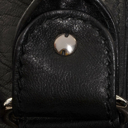 Balenciaga Agneau Giant 21 Silver Hardware Work Black 8 of 11