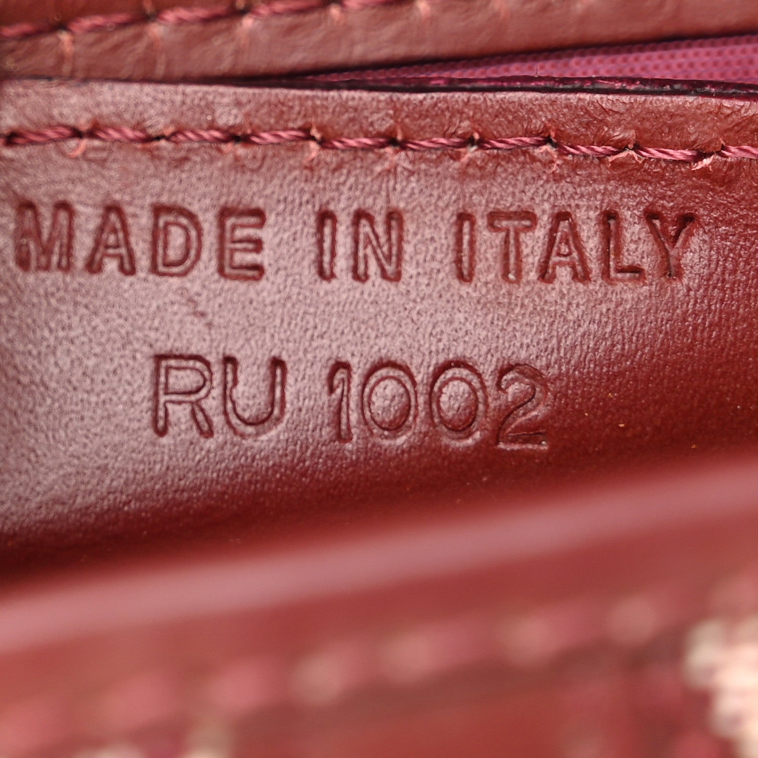 Christian Dior Monogram Saddle Bag Burgundy 7 of 14