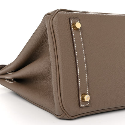 Hermes Togo Birkin 30 Etoupe 9 of 13