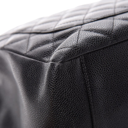 Chanel Caviar Quilted Grand Shopping Tote GST Black 11 of 14