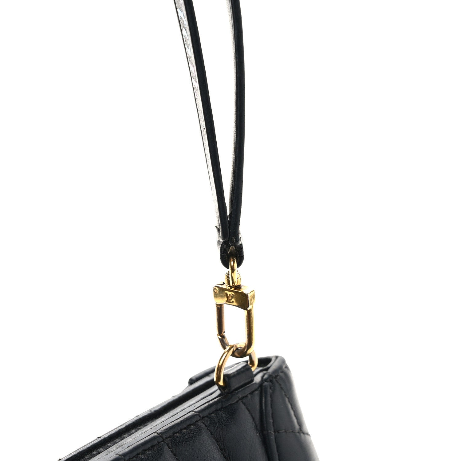 Louis Vuitton Calfskin New Wave Long Wallet Black 9 of 12