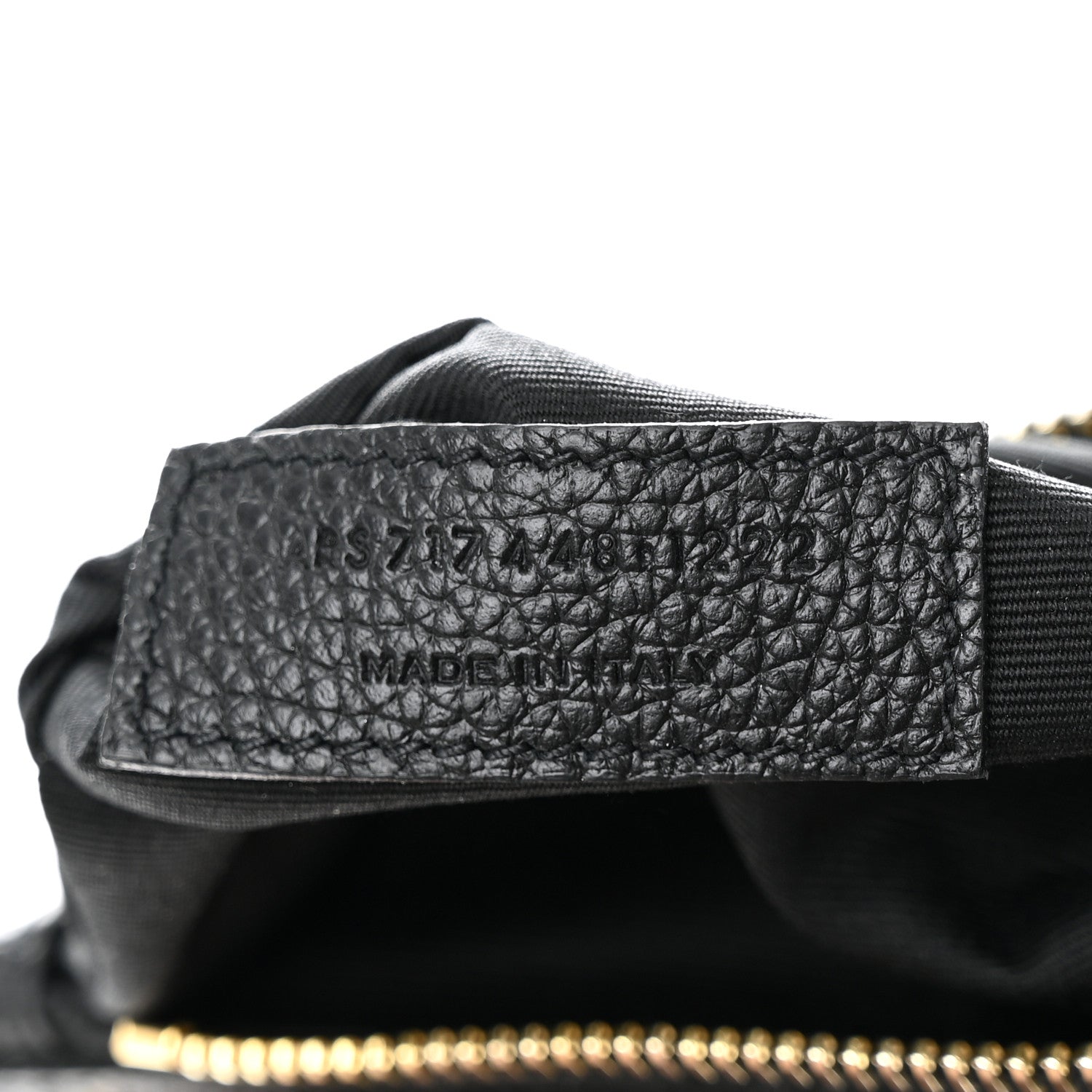 Saint Laurent Grained Calfskin Baby Sac De Jour Souple Black 8 of 12
