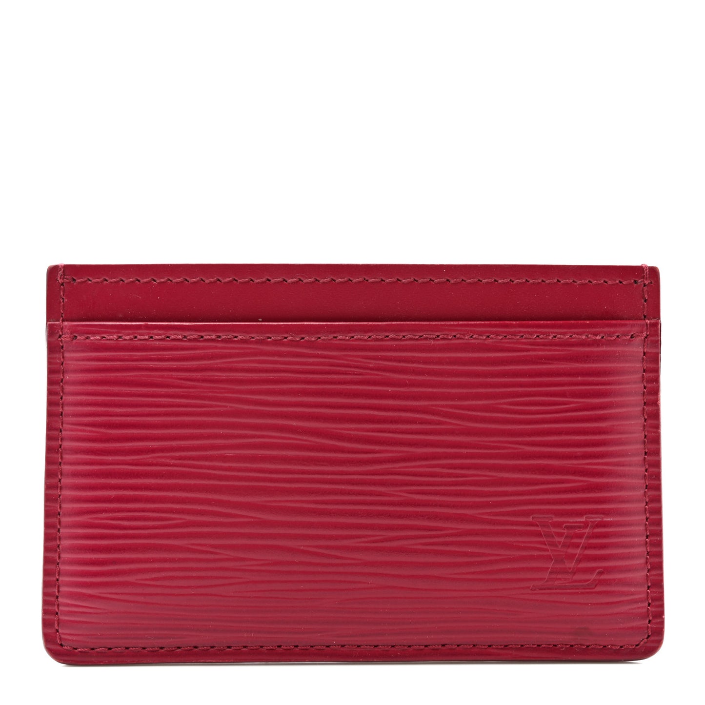 Epi Card Holder Fuchsia