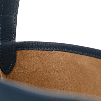 The Row Grained Calfskin Medium N/S Park Tote Bluestone 12 of 13