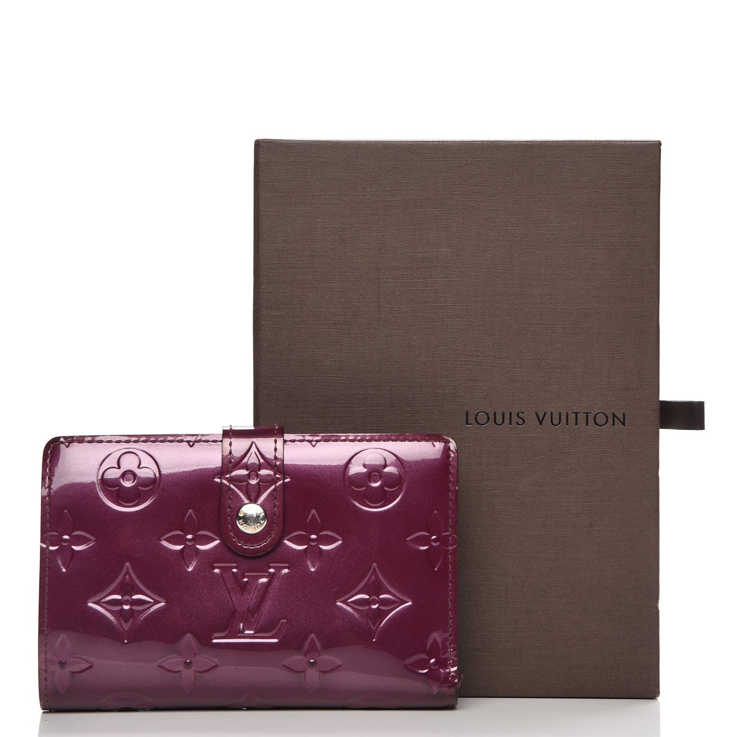 Louis Vuitton Vernis French Purse Wallet Violet 14 of 14