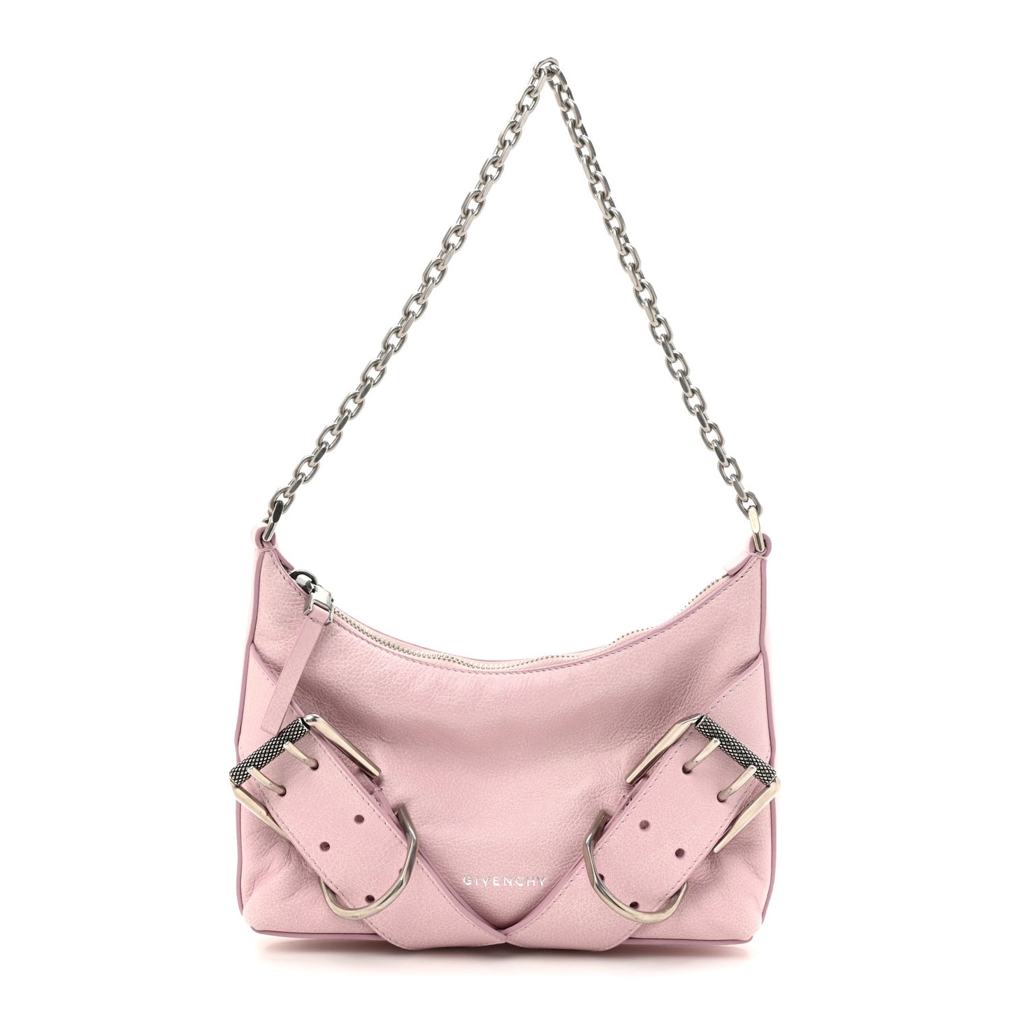 Aged Calfskin Mini Voyou Boyfriend Party Bag Old Pink
