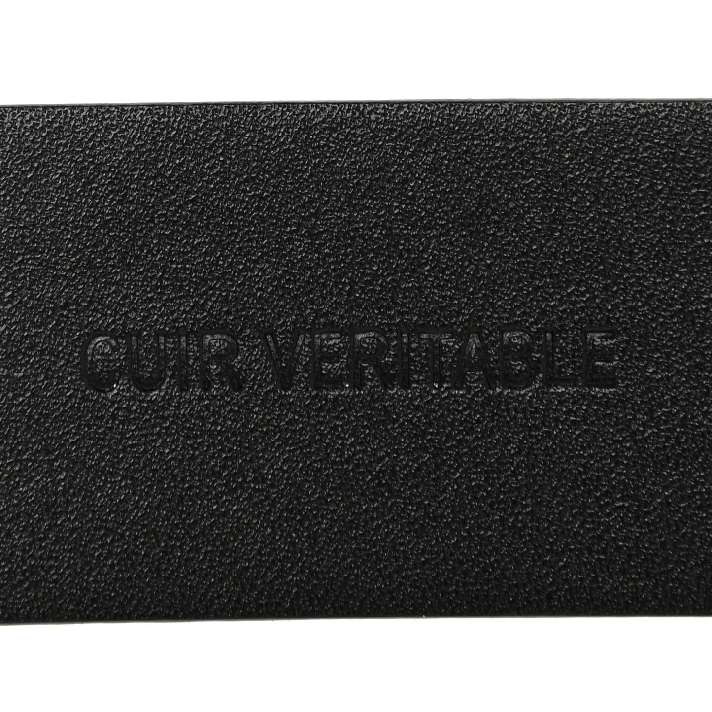 Lambskin Chain Square Buckle Belt 90 36 Black