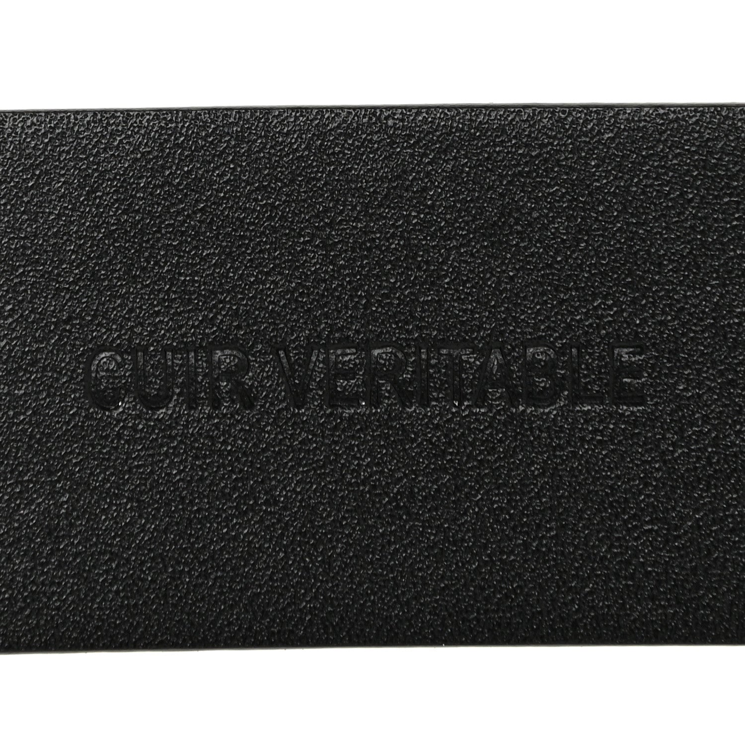 Chanel Lambskin Chain Square Buckle Belt 90 36 Black 7 of 8