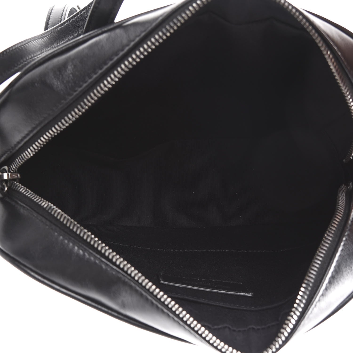 Saint Laurent Calfskin Matelasse Monogram Lou Camera Bag Black 4 of 9