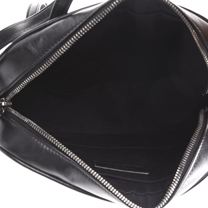 Saint Laurent Calfskin Matelasse Monogram Lou Camera Bag Black 4 of 9