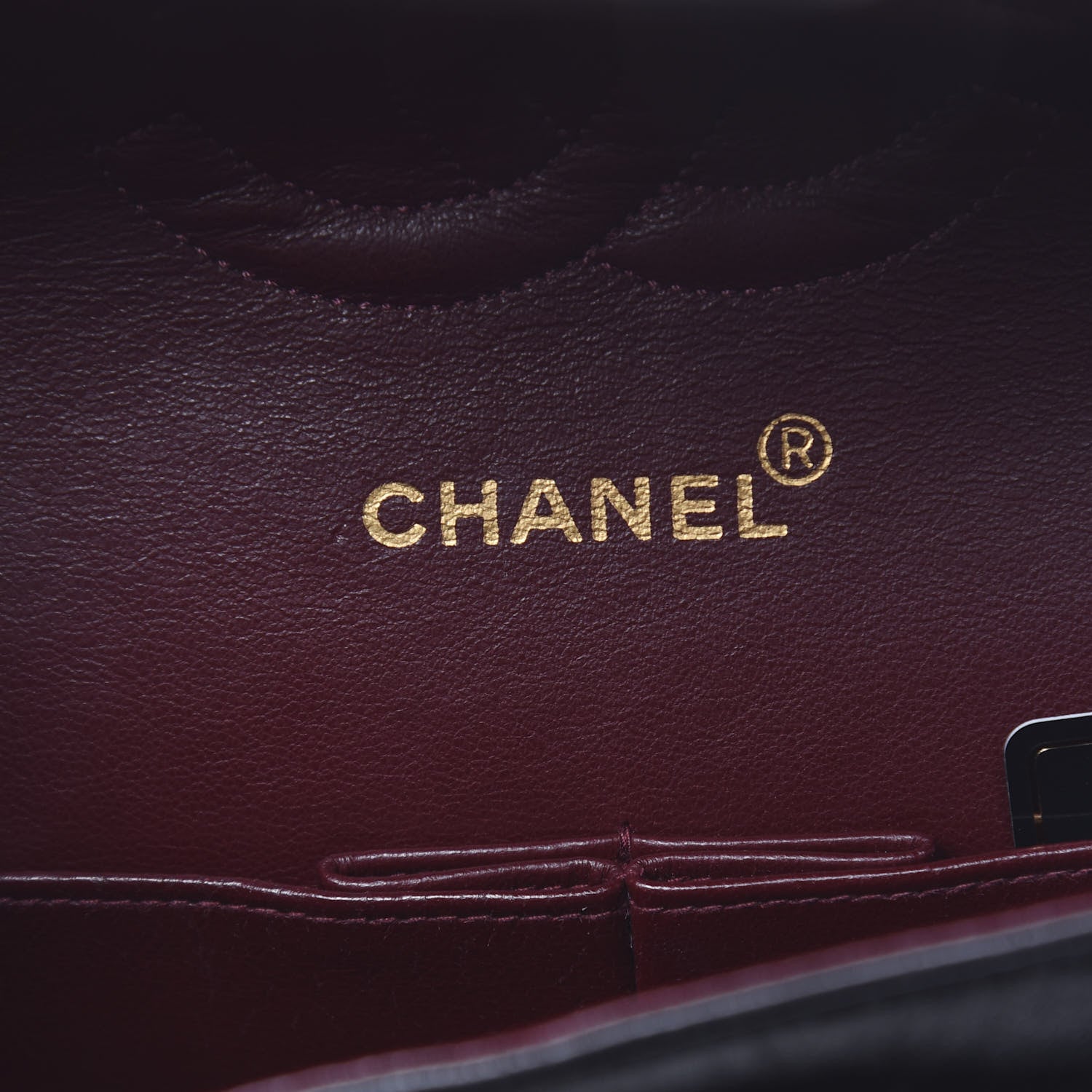 Chanel Lambskin Quilted Medium Double Flap Black 6 of 12