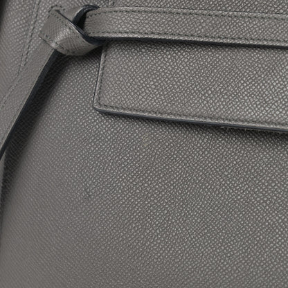 Celine Grained Calfskin Mini Belt Bag Grey 16 of 20