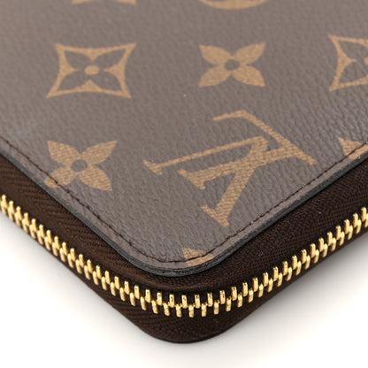 Louis Vuitton Monogram Zippy Wallet Fuchsia 9 of 11