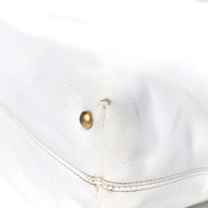 Chanel Caviar CC Tote White 16 of 20