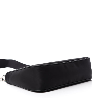 Prada Nylon Re-Edition 2005 Shoulder Bag Black 4 of 12