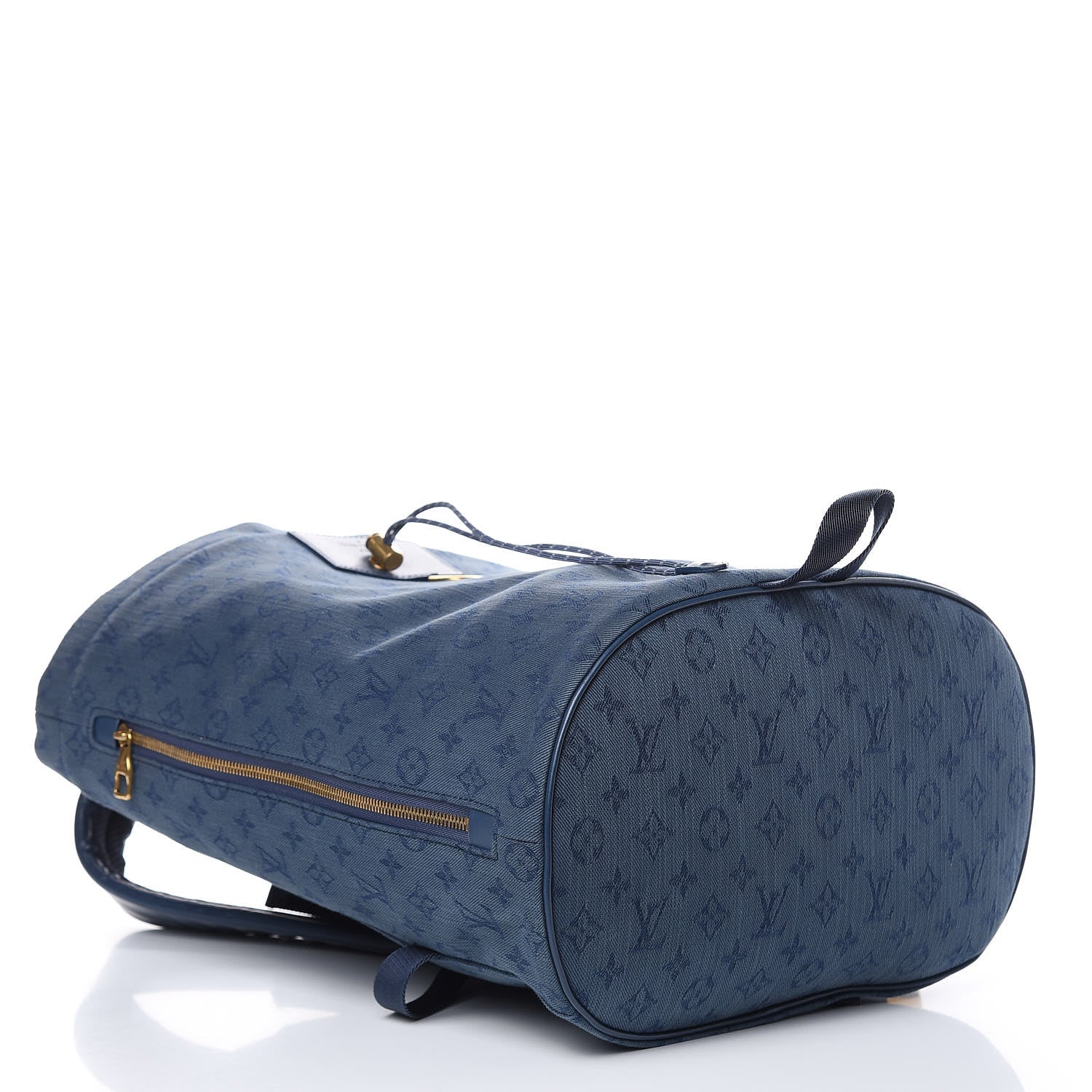 Louis Vuitton Monogram Denim Chalk Backpack Navy 4 of 10