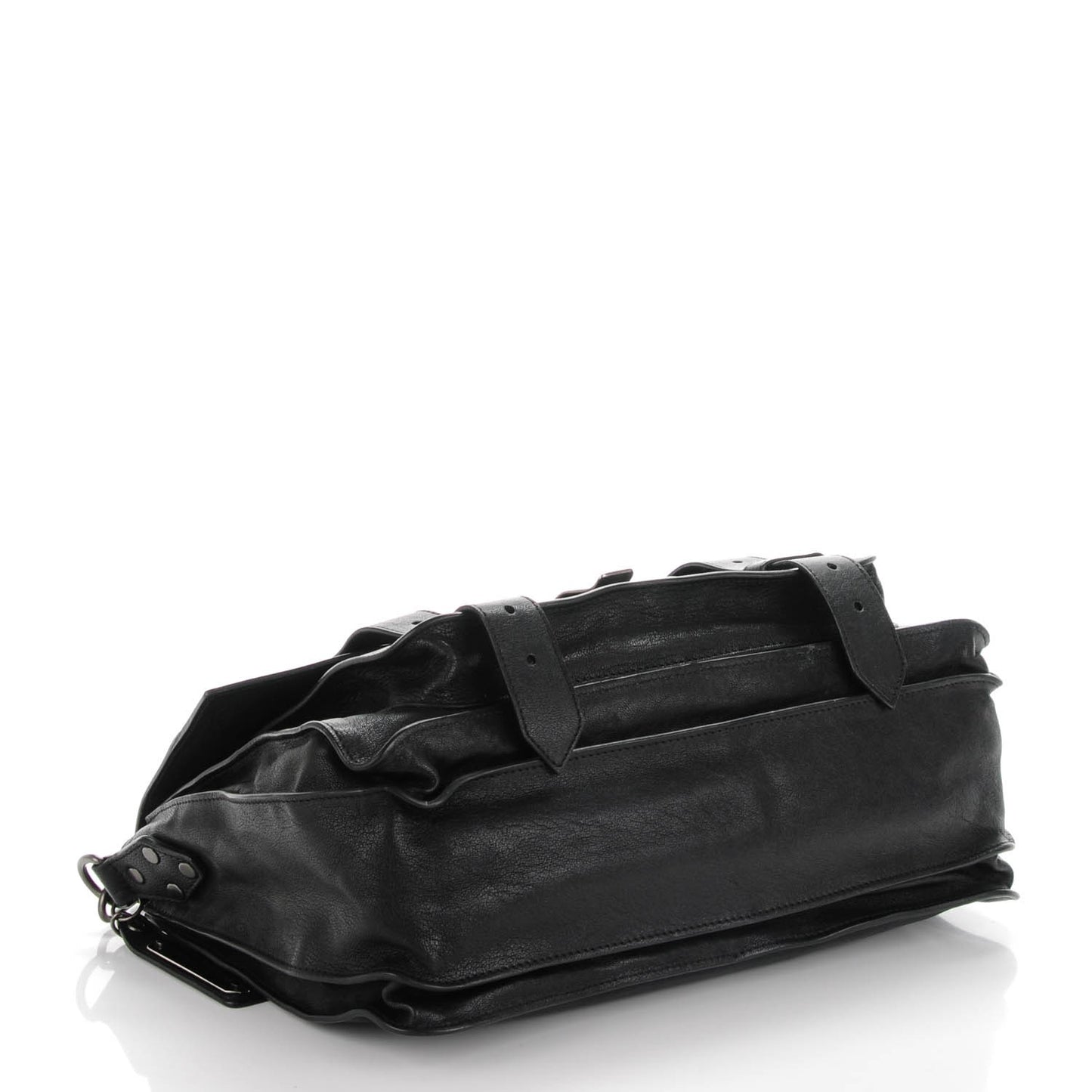 Lambskin Medium PS1 Satchel Black